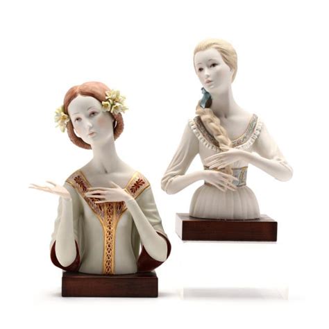 Cybis, Two Porcelain Busts of Women (Lot 2 - 21st Annual Memorial Day Auction, featuring Musical ...