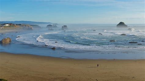 Beautiful Bandon Beach on the Oregon Coast