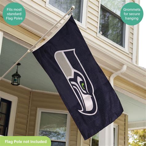 3'x5' Single Sided Flag W/ 2 Grommets, Seattle Seahawks : Target