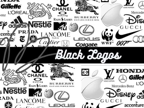 41+ Brilliant Black Logos of Popular Brands - BeNextBrand.Com