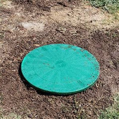 Large Flat Septic Tank Riser Replacement Lid Cover 24"– Zincera