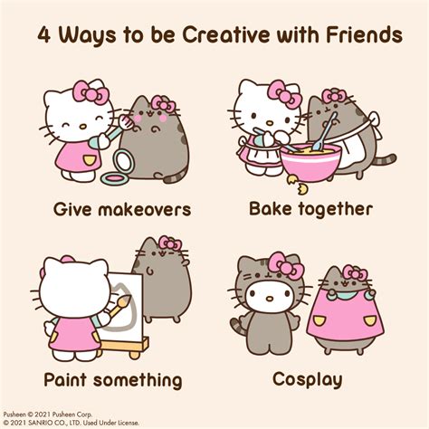 Pusheen : Hello Kitty x Pusheen