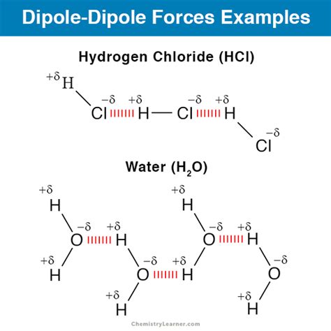 Dipole-dipole Forces: Definition and Examples