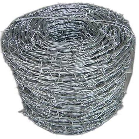 Mild Steel Galvanized Barbed Wire Fencing at Rs 76/kg in Indore | ID: 21189259733