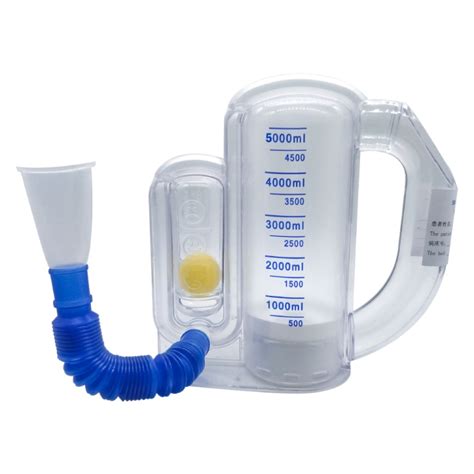 Respiratory Training Device Lung Capacity Training Pulmonary Function Exercise Rehabilitation ...