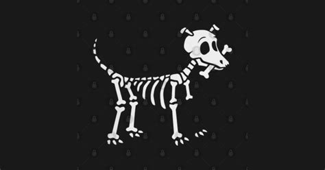 funny Halloween skeleton dog - Funny Halloween Skeleton Dog - Long Sleeve T-Shirt | TeePublic