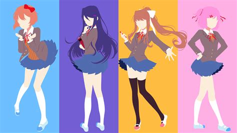 DDLC Computer Wallpapers - Wallpaper Cave