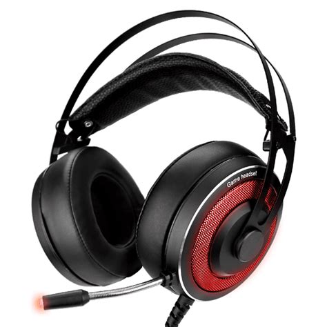 Gaming Headset LED Headphones With Noise Isolating Mic 7.1 Surround Sound for PC - Walmart.com