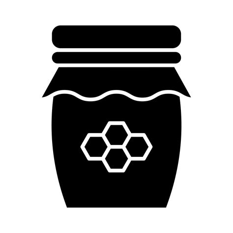 Honey Jar vector icon 21648213 Vector Art at Vecteezy