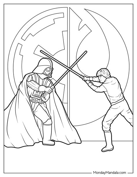 20 Darth Vader Coloring Pages (Free PDF Printables)