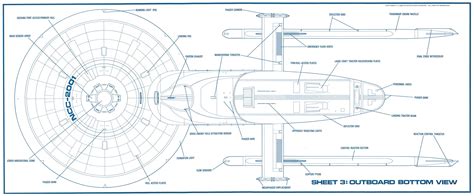 Star Trek Excelsior Class Blueprints Schematics