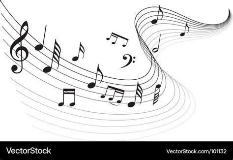 Music notes Royalty Free Vector Image - VectorStock