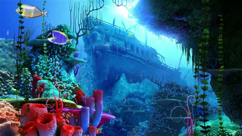 Coral Reef 3D Screensaver - YouTube