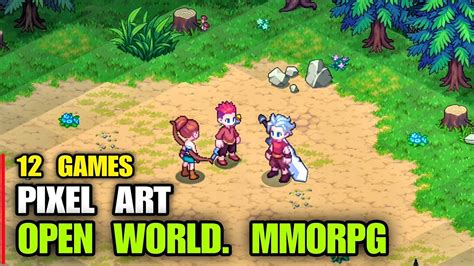 Top 12 The Best MMORPG Pixel Art games for Android iOS | Most played Pixel Art MMORPG android ...