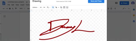 How to Sign a Document in Google Docs (Guide) | Signaturely