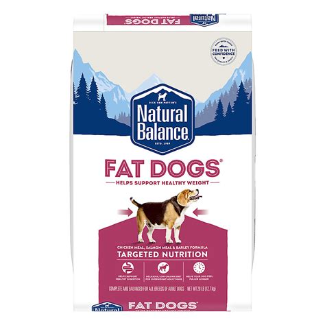 Natural Balance Fat Dogs Low Calorie Adult Dry Dog Food | Goober Pet Direct