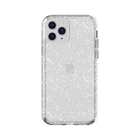 Clear with Silver Glitter Phone Case for iPhone 11 Pro Max - Walmart.com