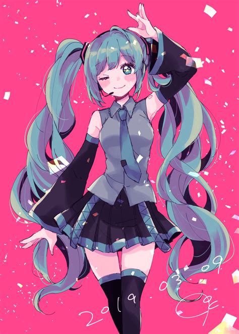 Hatsune Miku - VOCALOID - Image by 9℃ #2572465 - Zerochan Anime Image Board in 2022 | Miku ...