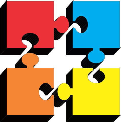 Puzzle Pieces Clipart | Clipart Panda - Free Clipart Images