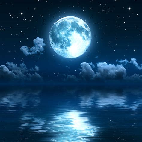 Blue Moon Wallpaper Engine