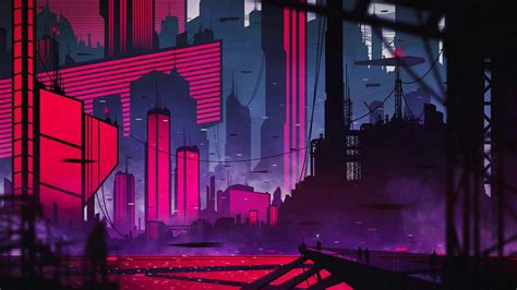 Neon City Wallpaper - Neon City Wallpaper Hd (#148895) - HD Wallpaper & Backgrounds Download