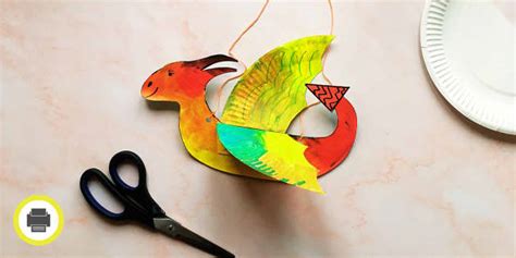 Paper Plate Dragon Craft - Chinese New Year Activities