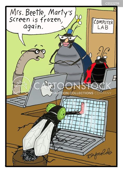 Computer Lab Cartoons and Comics - funny pictures from CartoonStock