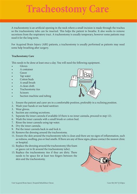 Carer Training Information: Tracheostomy Care