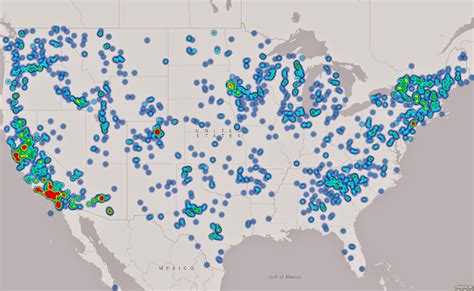 Heat Map of Solar & Renewable Energy in the United States