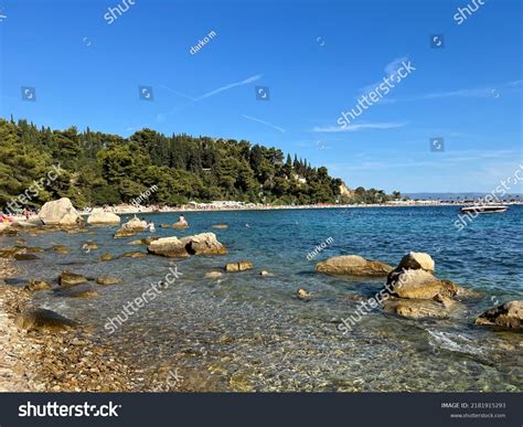 Kasjuni Beach Split Croatia Stock Photo 2181915293 | Shutterstock