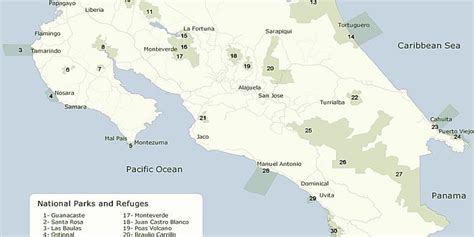 Costa Rica Maps: Navigate Paradise with Ease