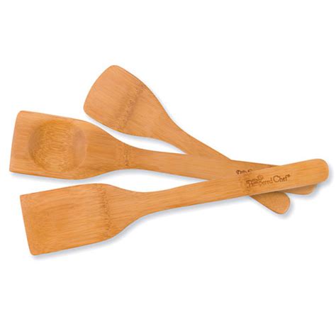 Bamboo Specialty Spatula Set - Shop | Pampered Chef Canada Site