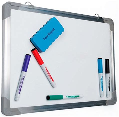 Dry Erase White Board: Hanging Writing, Drawing & Planning Small Whiteboard for Cubicle | 5 ...