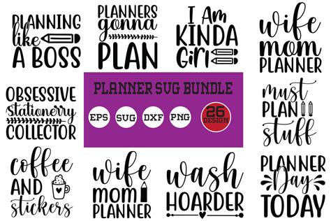 Planner Quotes Designs Bundle Graphic by Pr Store · Creative Fabrica