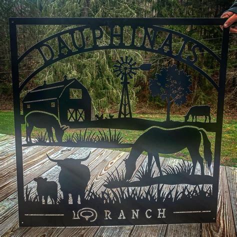 Custom Farm Sign Custom Ranch Sign Custom Outdoor Ranch | Etsy