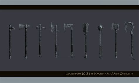 New Weapon Concept Art Legendum RPG news - Mod DB