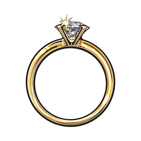 Royalty Free Engagement Ring Clip Art, Vector Images & Illustrations - iStock