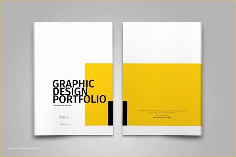 Graphic Design Portfolio Template Free Of Graphic Design Portfolio Template ...