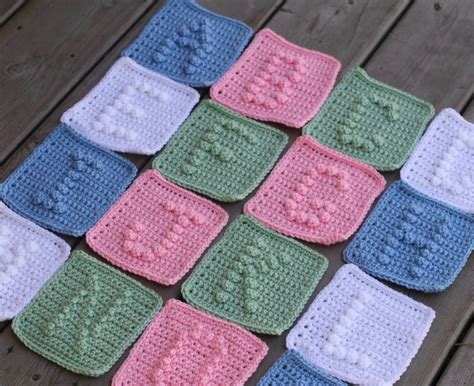 UPPER CASE Alphabet Letters A-Z Crochet Pattern with Bonus