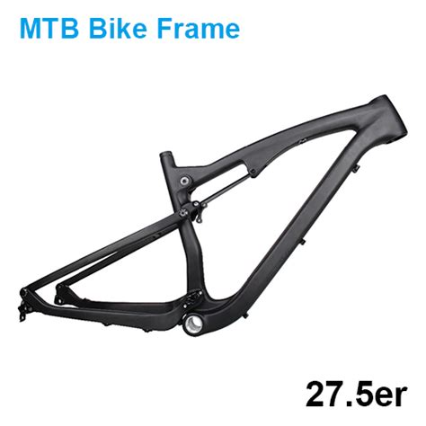 Mountain Bike Carbon Fiber Full Suspension ATEL Frame 27.5er MTB Bike Frame With 12*142 or 9*135 ...