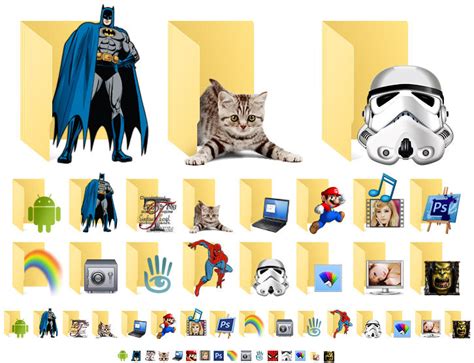 Windows 10 - 16 Custom Folder Icons by Tastentier on DeviantArt