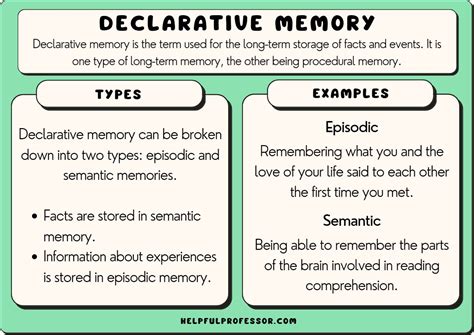 10 Declarative Memory Examples (2024)