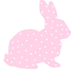 pink bunny clip art - Clip Art Library