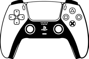 PS5 Controller Gamepad Logo PNG Vector (SVG) Free Download