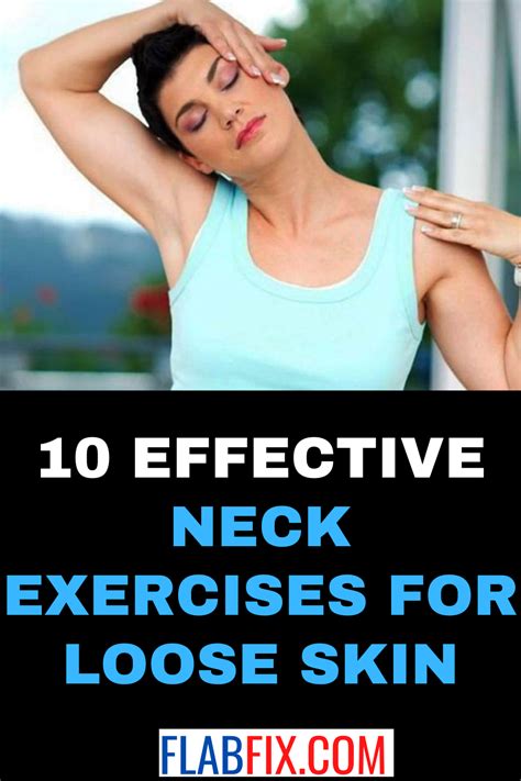 10 Effective Neck Exercises for Loose Skin - Flab Fix