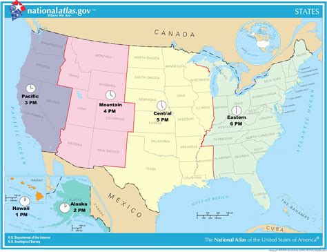 Time Zones By State Map | Images and Photos finder