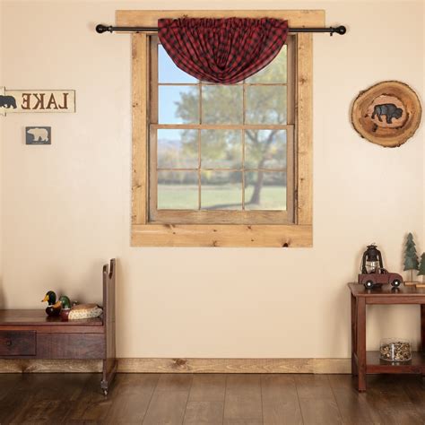 20 The Best Red Rustic Kitchen Curtains