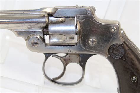 Smith & Wesson .32 Safety Hammerless 1st Model Double Action Revolver C&R Antique003 | Ancestry Guns