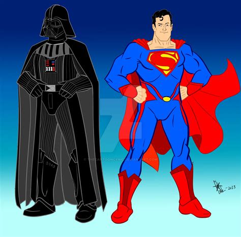 Darth Vader vs Superman? by thecartooncynic on DeviantArt