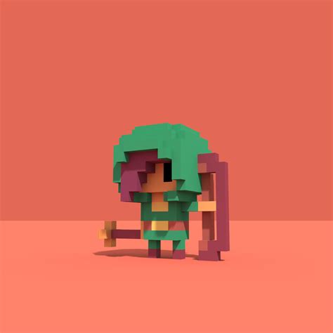 3D Pixel Art Character / Collection by nick • last updated 8 weeks ago.